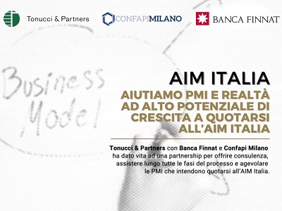 Vuoi conoscere i vantaggi di quotarsi all'AIM ITALIA? Parlane con noi!