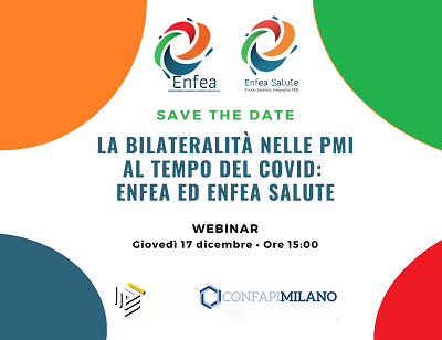 17 dicembre 2020, un webinar sulla bilateralità con ENFEA ed ENFEA Salute