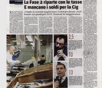 4 maggio 2020, l'Avv. Spadafora intervistato  su Il Giornale